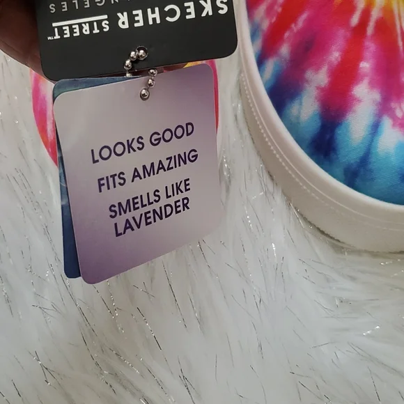 Women skechers tie-dye slip on sneakers - Picture 5 of 5